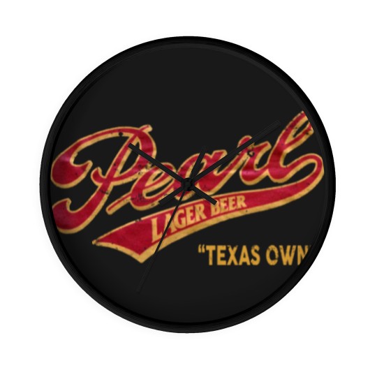 Discover Pearl Beer - Texas Beer - Wall Clocks
