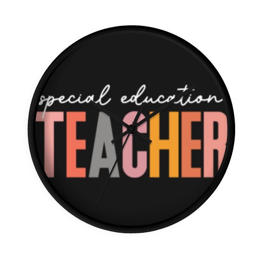 Discover Special Education Teacher Wall Clocks