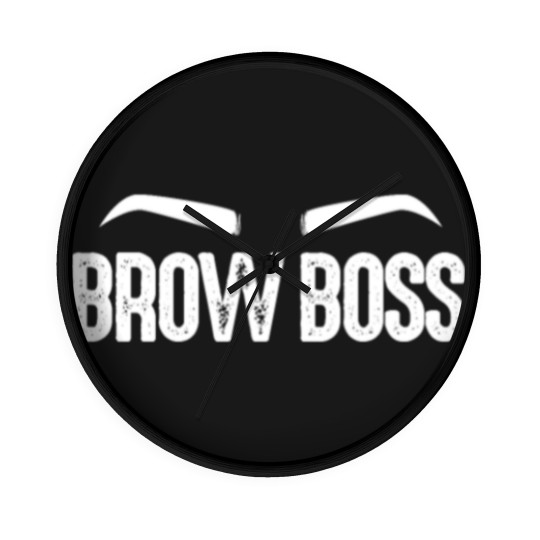 Discover Brow Boss, Eyebrow Wall Clocks