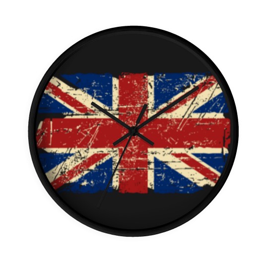 Discover Union Jack Flag - Vintage Look Wall Clocks