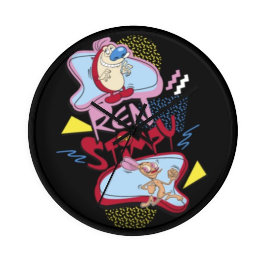 Discover Ren And Stimpy Nineties Wall Clocks