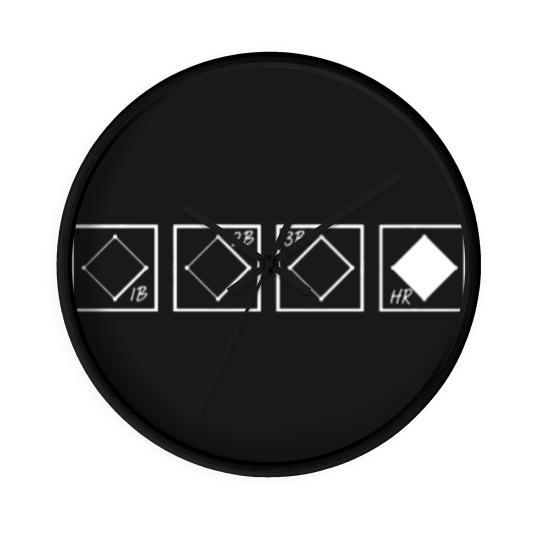 Discover Baseball Scorecard - Baseball - Wall Clocks