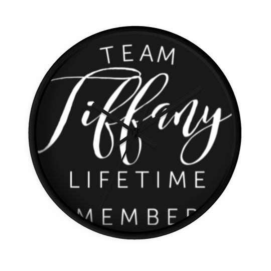 Discover Team Tiffany lifetime member Wall Clocks