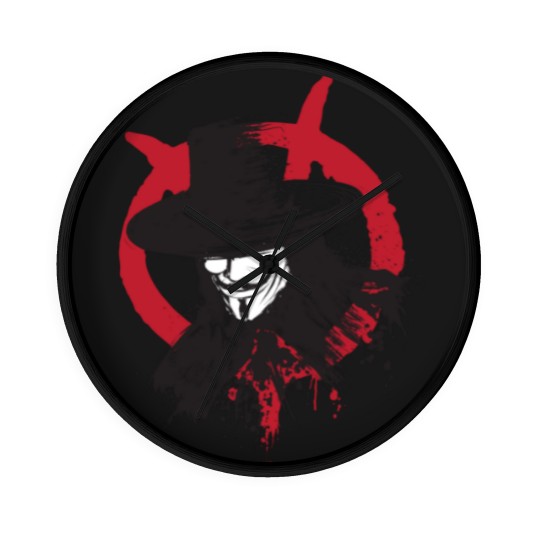 Discover Revolution is Coming - V For Vendetta - Wall Clocks