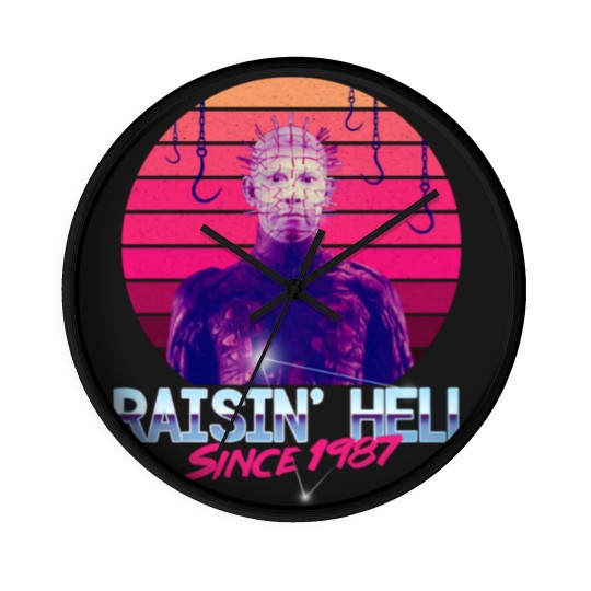 Discover Raisin' Hell - Hellraiser - Wall Clocks