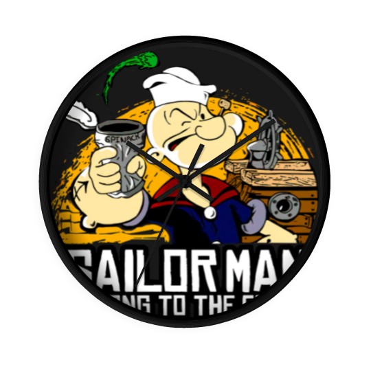 Discover SAILOR MAN REDEMPTION - Popeye - Wall Clocks