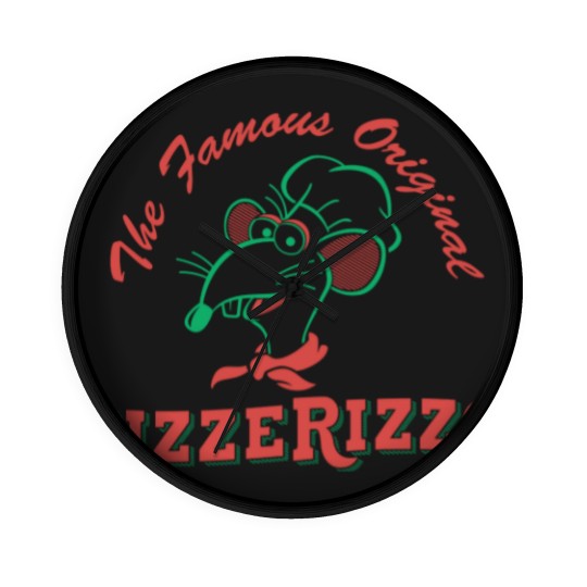 Discover Pizza Rizzo PIZZERIZZ0 Wall Clocks ~The Famous Original Pizza Wall Clocks
