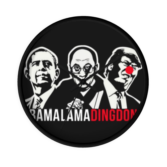 Discover Obama Lama Ding Dong Wall Clocks