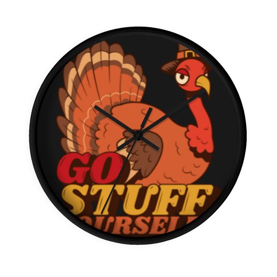 Discover Funny Thanksgiving Gifts - Thanksgiving - Wall Clocks