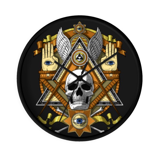 Discover Masonic Skull Wall Clocks