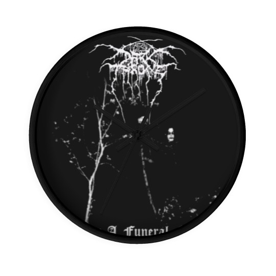 Discover Darkthrone Under A Funeral Moon | Black Metal - Darkthrone - Wall Clocks