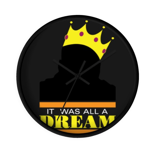 Discover It was all a dream - Hiphop - Wall Clocks