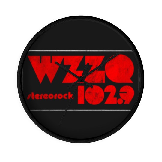 Discover WZZQ Stereorock Jackson, Mississippi / Defunct 80s Radio Station Logo - Radio Station - Wall Clocks