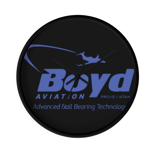 Discover Boyd Aviation - Fletch Lives - Wall Clocks