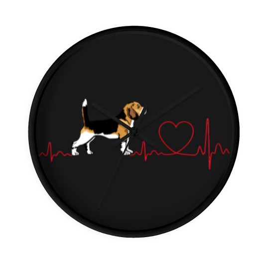 Discover Beagle love - Beagle - Wall Clocks