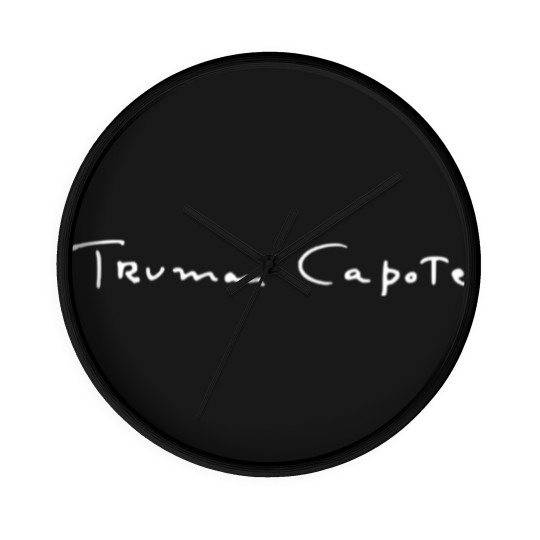 Discover Truman Capote Signature Wall Clocks