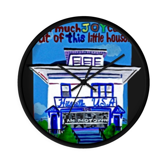 Discover The Motown House - Record Label - Wall Clocks