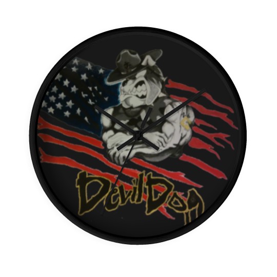 Discover Devil Dog Wall Clocks