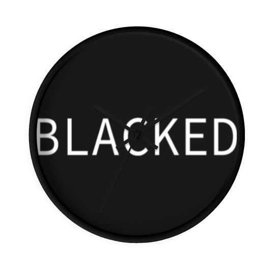 Discover Blacked Wall Clocks