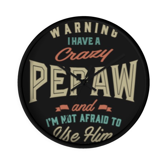 Discover Crazy Pepaw Wall Clocks