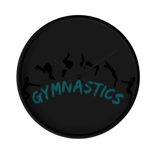 Discover Gymnastics - Backlip Wall Clocks