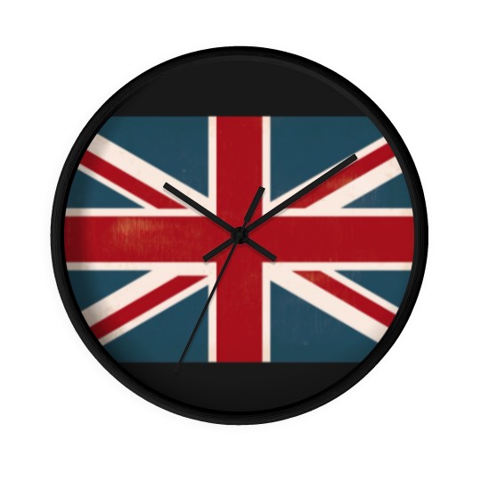 Discover VINTAGE UNION JACK BRITISH FLAG Wall Clocks