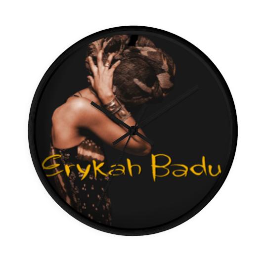 Discover Erykah Badu Wall Clocks