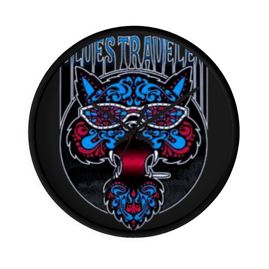 Discover blues traveler cat Wall Clocks