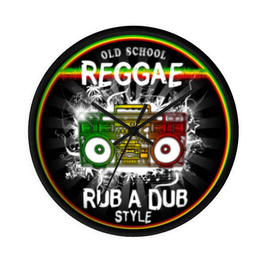 Discover Reggae Rub A Dub Wall Clocks