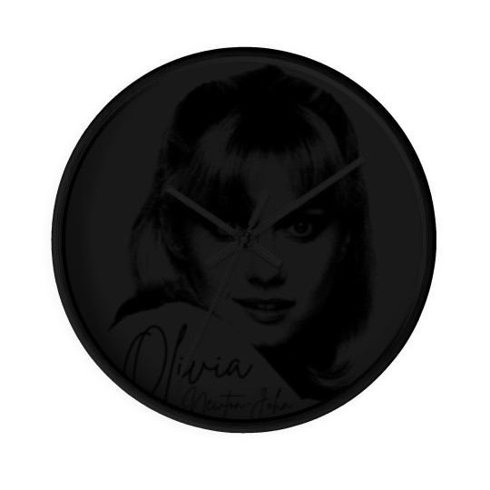 Discover Olivia Newton John Face - Olivia Newton John - Wall Clocks