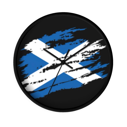 Discover Scottish Flag Scotland Football Rugby Cricket Wall Clocks