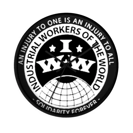 Discover Industrial Workers - Anarchist - Wall Clocks