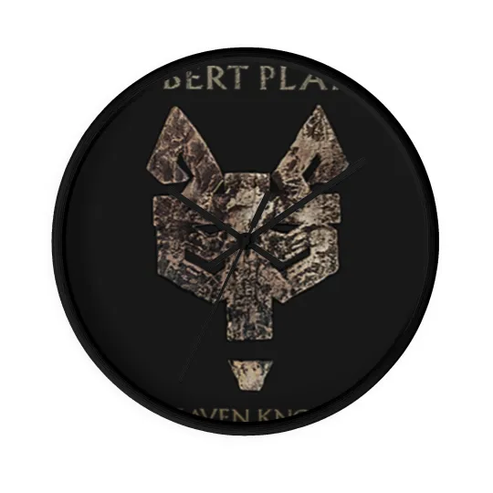 Discover Robert Plant Unisex Wall Clocks: Heaven Knows