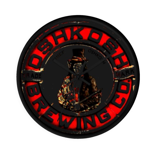 Discover Chief Oshkosh Beer Wall Clocks