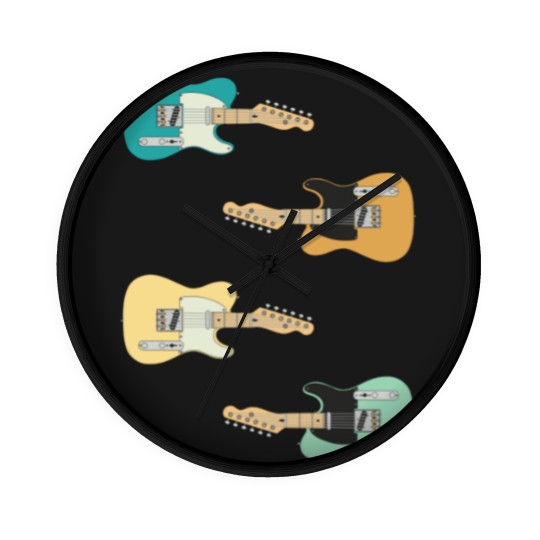 Discover Three Frets T-Style Maple Electric Guitar Pack - Guitar Sticker Pack - Wall Clocks