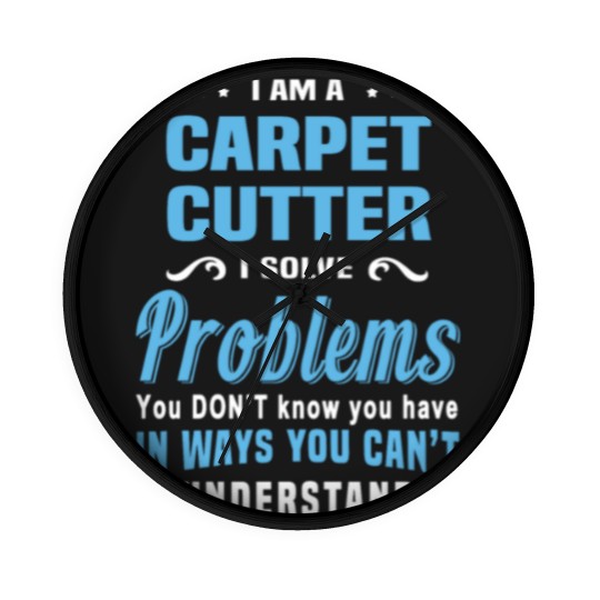 Discover Carpet Cutter Wall Clocks