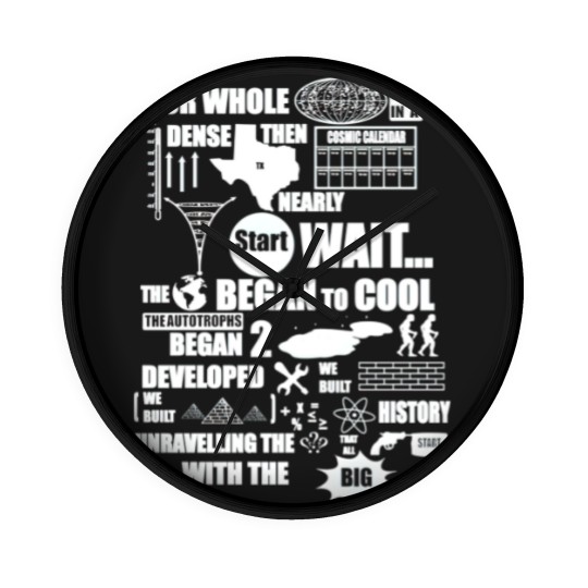 Discover Bang goes the theme song - Big Bang Theory - Wall Clocks