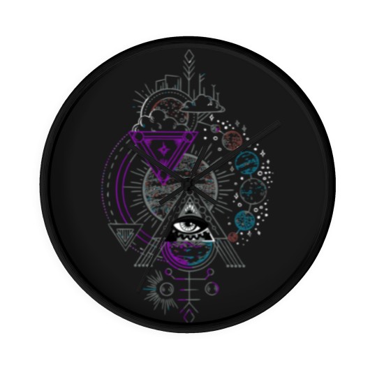Discover Alignment Of The Planets Occult Wall Clocks
