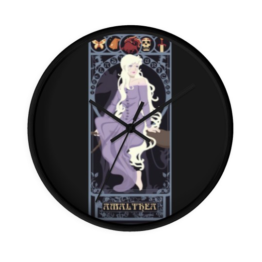 Discover The Last Unicorn - art nouveau - Amalthea - Cult Movies - Wall Clocks