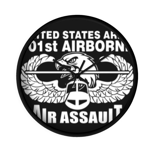 Discover 101st Army Airborne Air Assault eagle Wall Clocks