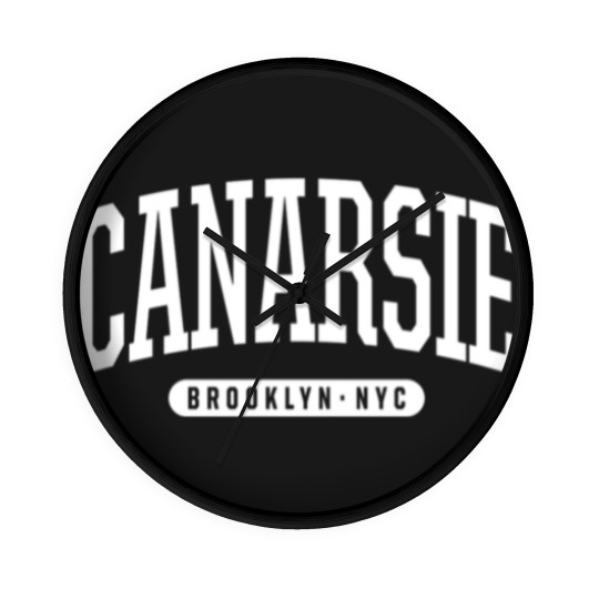 Discover NYC Borough Brooklyn New York Canarsie Wall Clocks