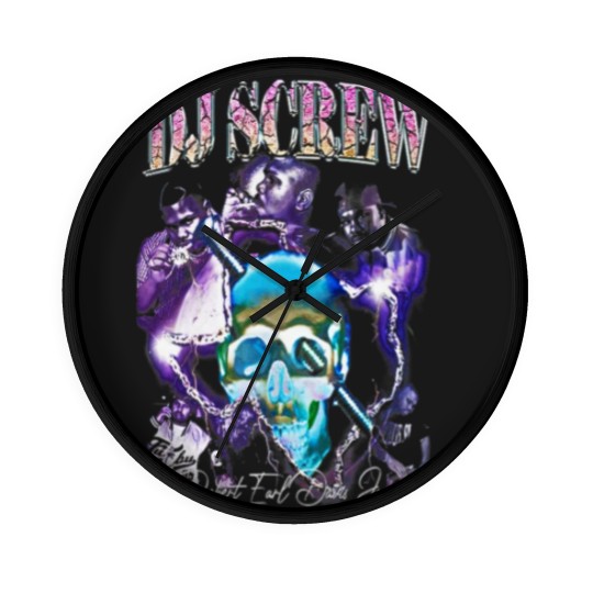 Discover Dj Screw  Classic Wall Clocks