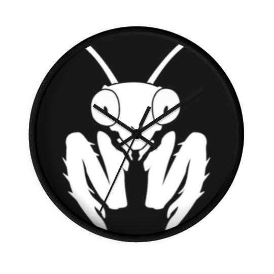 Discover Praying Mantis Front Wall Clocks