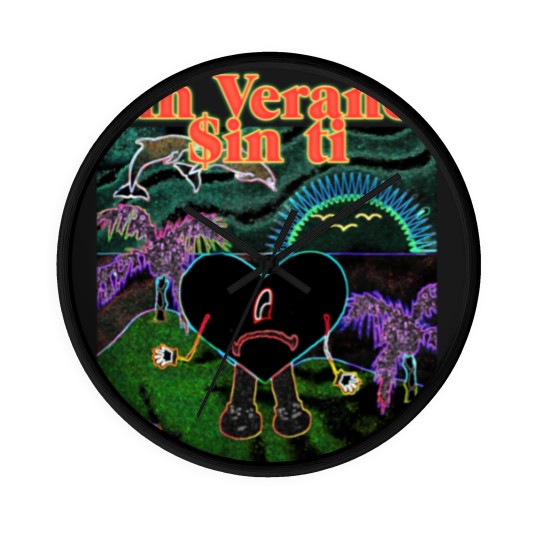 Discover Un Verano Sin Ti Wall Clocks Bad Bunny Hottest Tour 2022