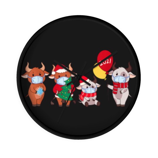 Discover Cute Cartoon Cow Wall Clocks
