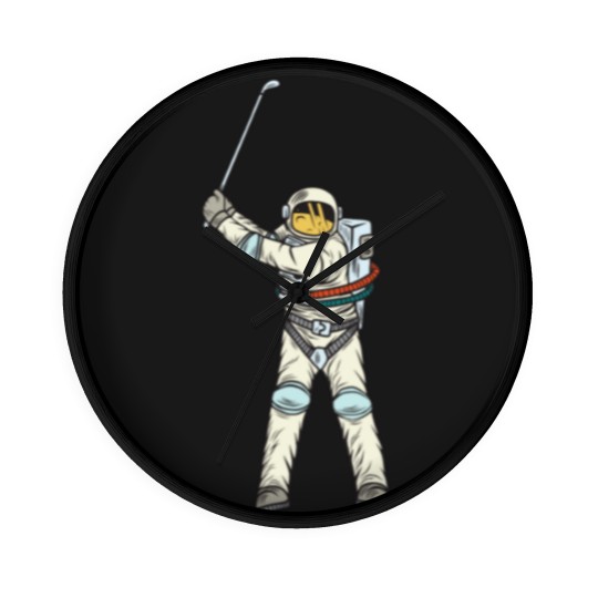 Discover Astronaut golfer Wall Clocks