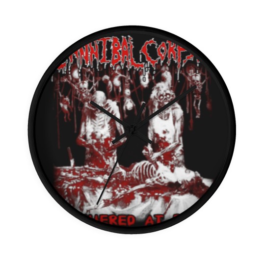 Discover Cannibal corpse - Butchered at birth cool t - sh Wall Clocks