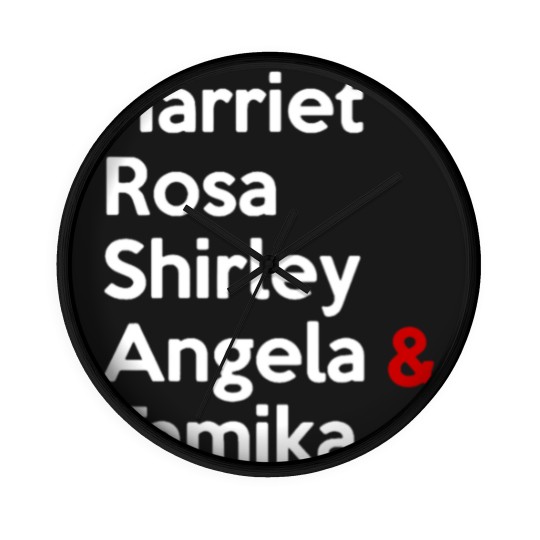 Discover Harriet Rosa Shirley Angela Tamika Wall Clocks
