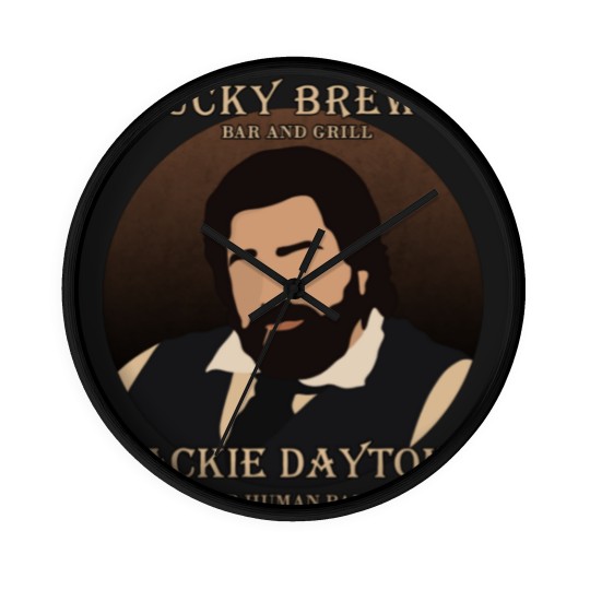 Discover Jackie Daytona - Regular Human Bartender - Jackie Daytona - Wall Clocks