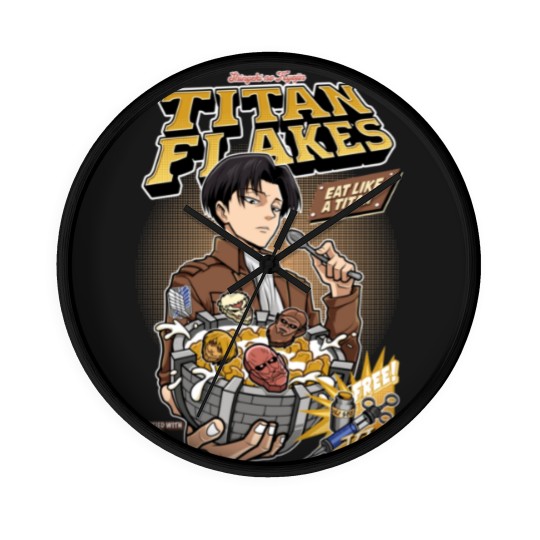 Discover Titan Flakes Shingeki no Kyojin Classic Wall Clocks